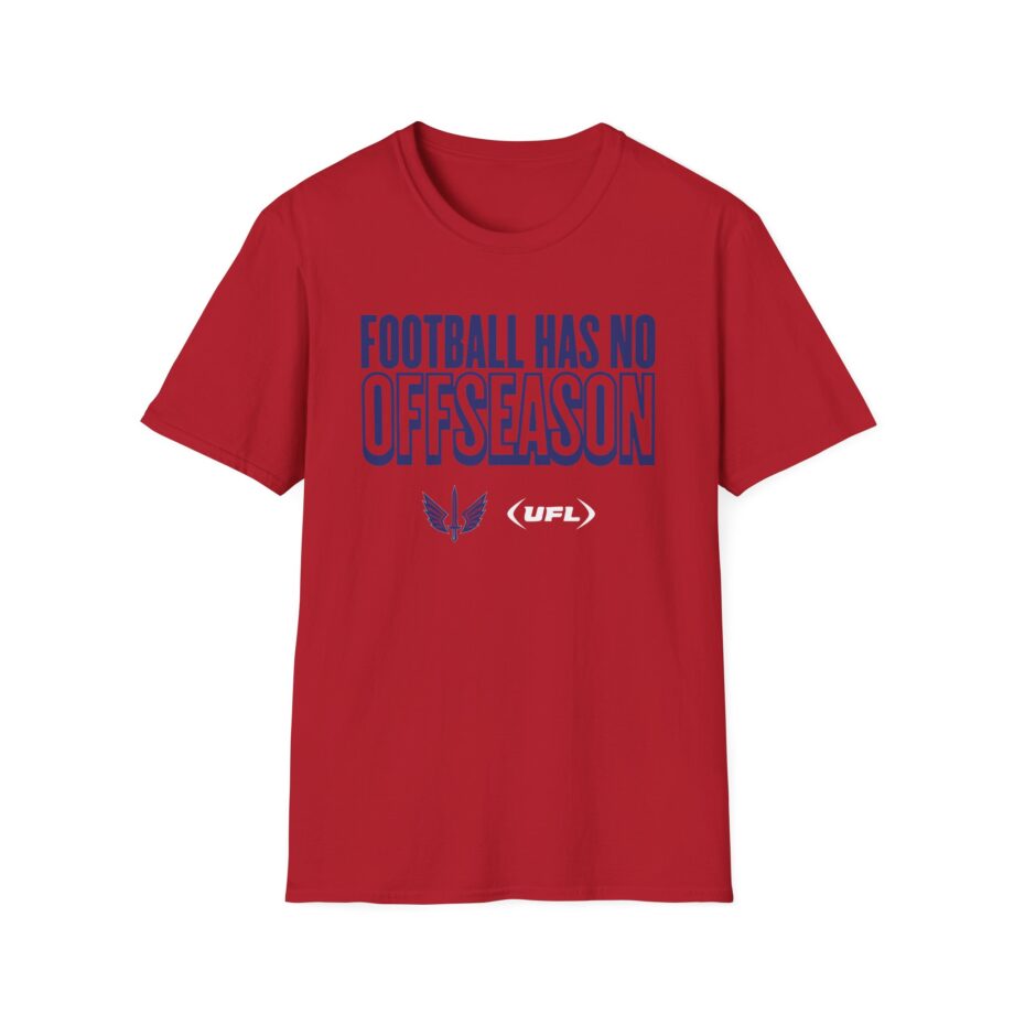St. Louis Battlehawks Football Has No Offseason Unisex Softstyle T-Shirt