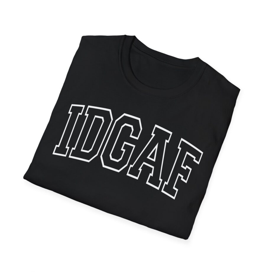 Sadie Crowell Idgaf Unisex Softstyle T-shirt