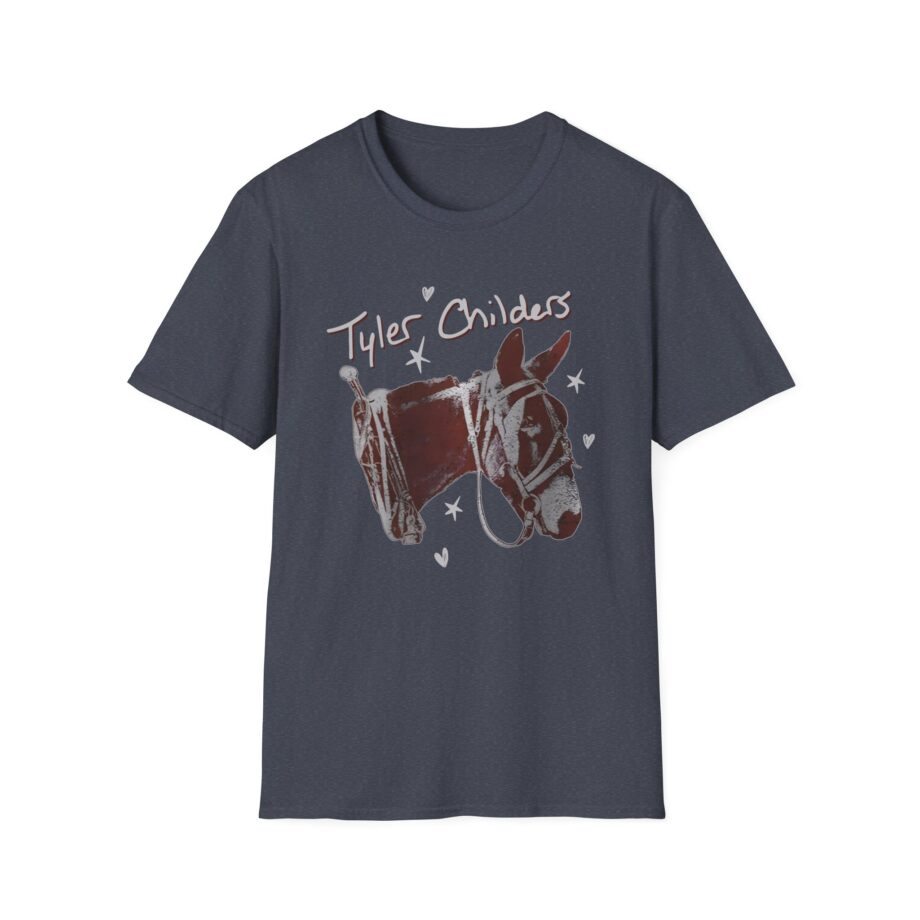 Tyler Childers Green Youth Mule Unisex Softstyle T-shirt