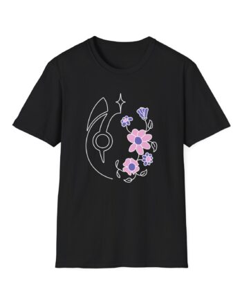 Dabin Embroidered Charcoal Unisex Softstyle T-Shirt