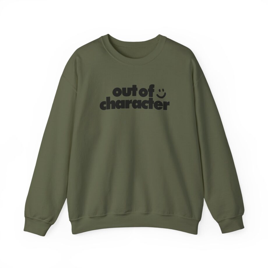 Slushy Noobz Out of Character Unisex Heavy Blend Crewneck Sweatshirt