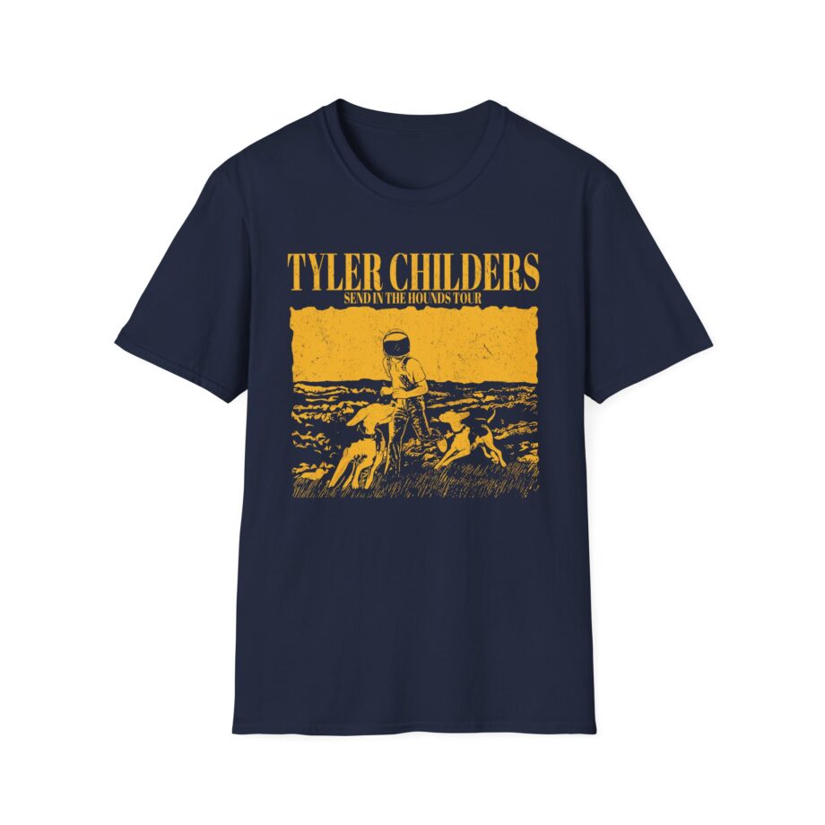 Tyler Childers Grey Hounds Tour Unisex Softstyle T-shirt