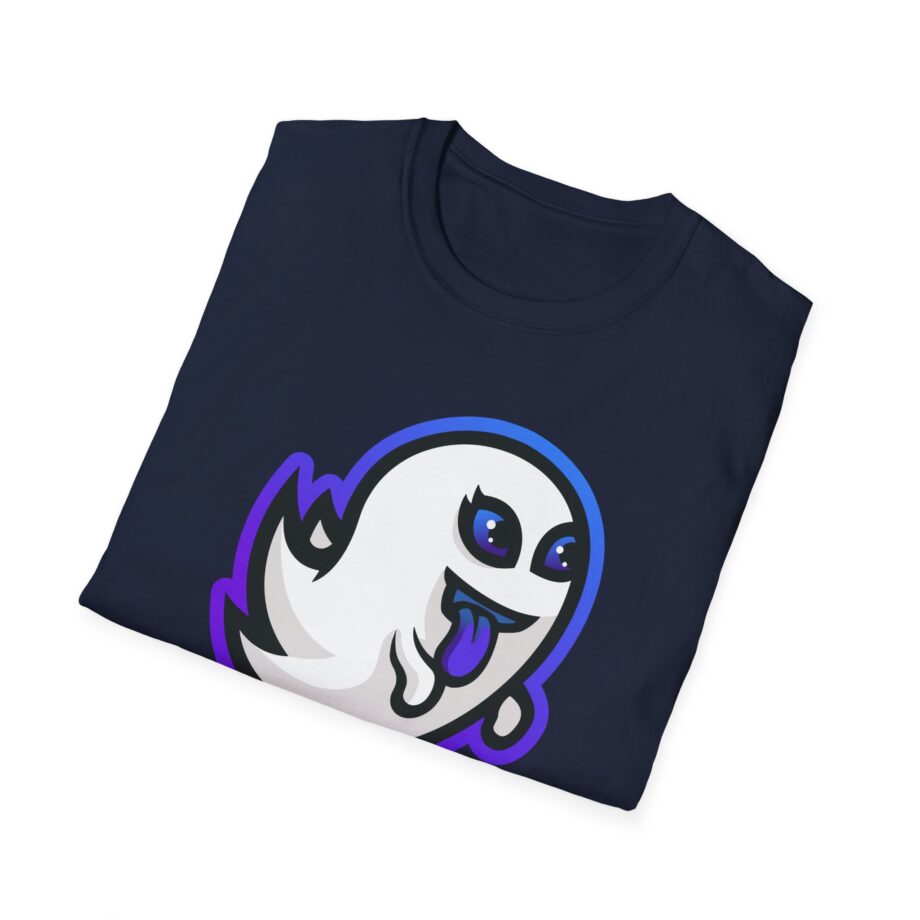 Ninja Ghosty Blue Dye Unisex Softstyle T-shirt