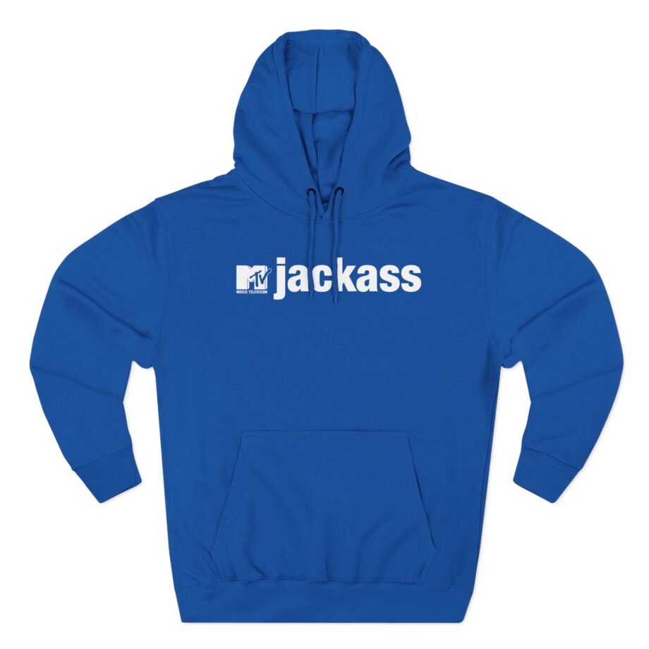 Jackass Mtv Three-Panel Fleece Hoodie