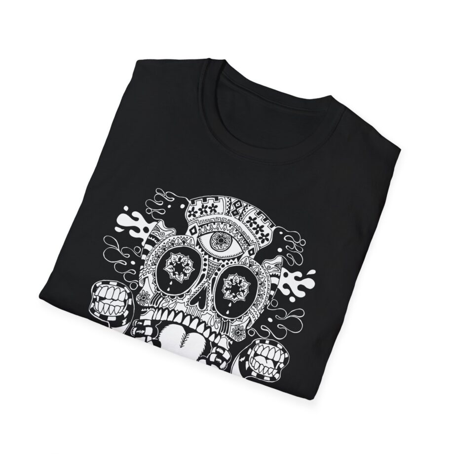 Will Wood Host Skull Unisex Softstyle T-shirt