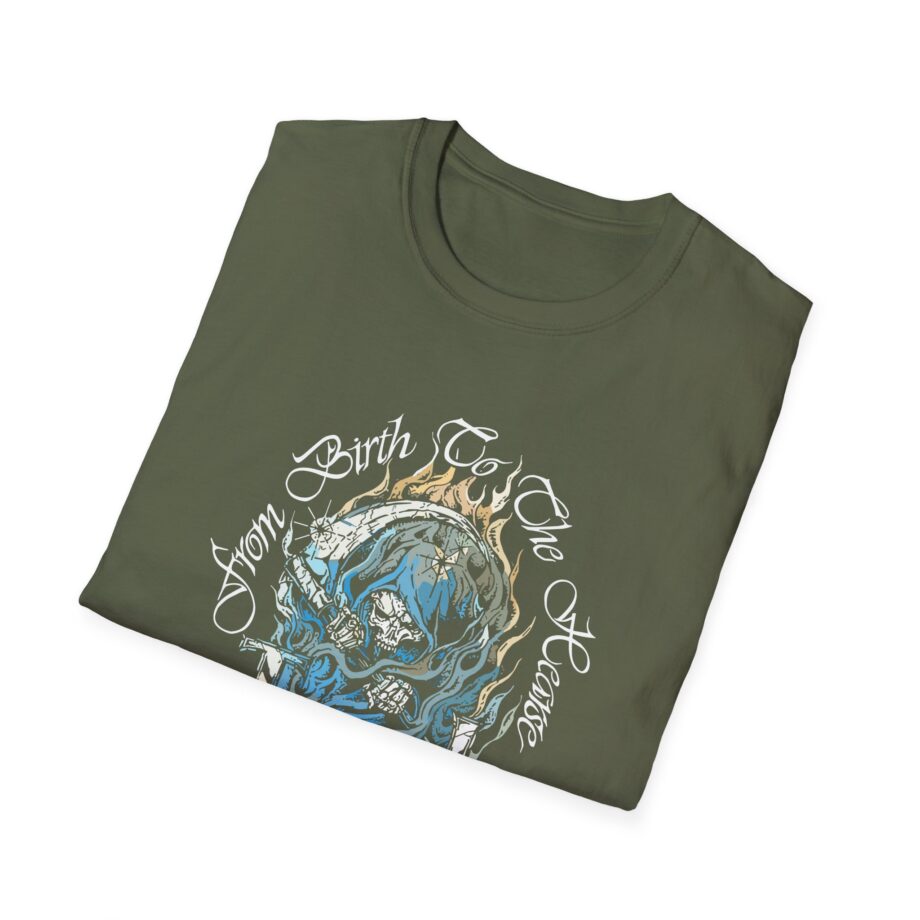 Trapped Under Ice Birth to Hearse Unisex Softstyle Tee