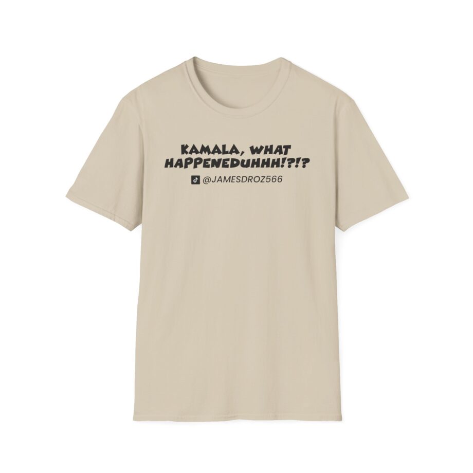 James Droz What Happeneduhhh Unisex Softstyle T-shirt