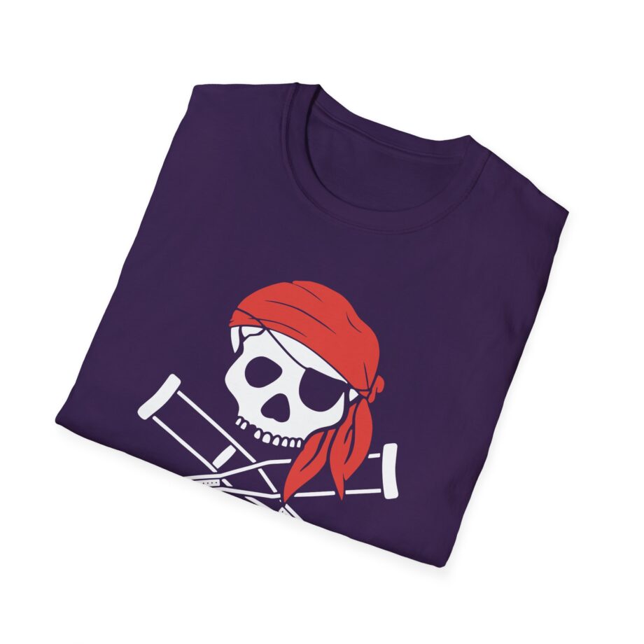 Jackass Skull and Crutches Unisex Softstyle T-Shirt