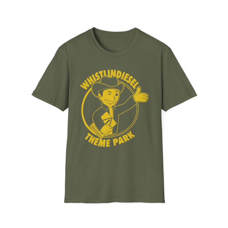 Monstermax Theme Park Unisex Softstyle T-shirt