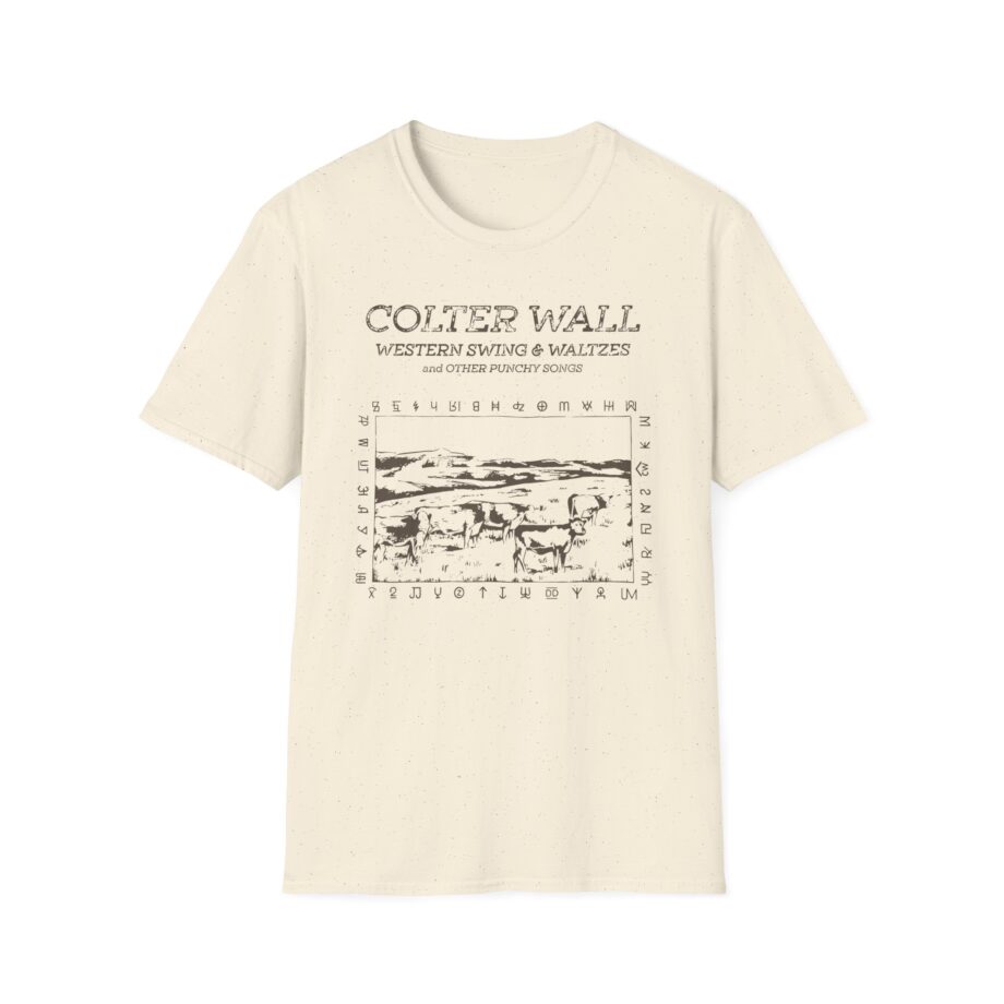 Colter Wall Western Swing & Waltzes Unisex Softstyle T-shirt