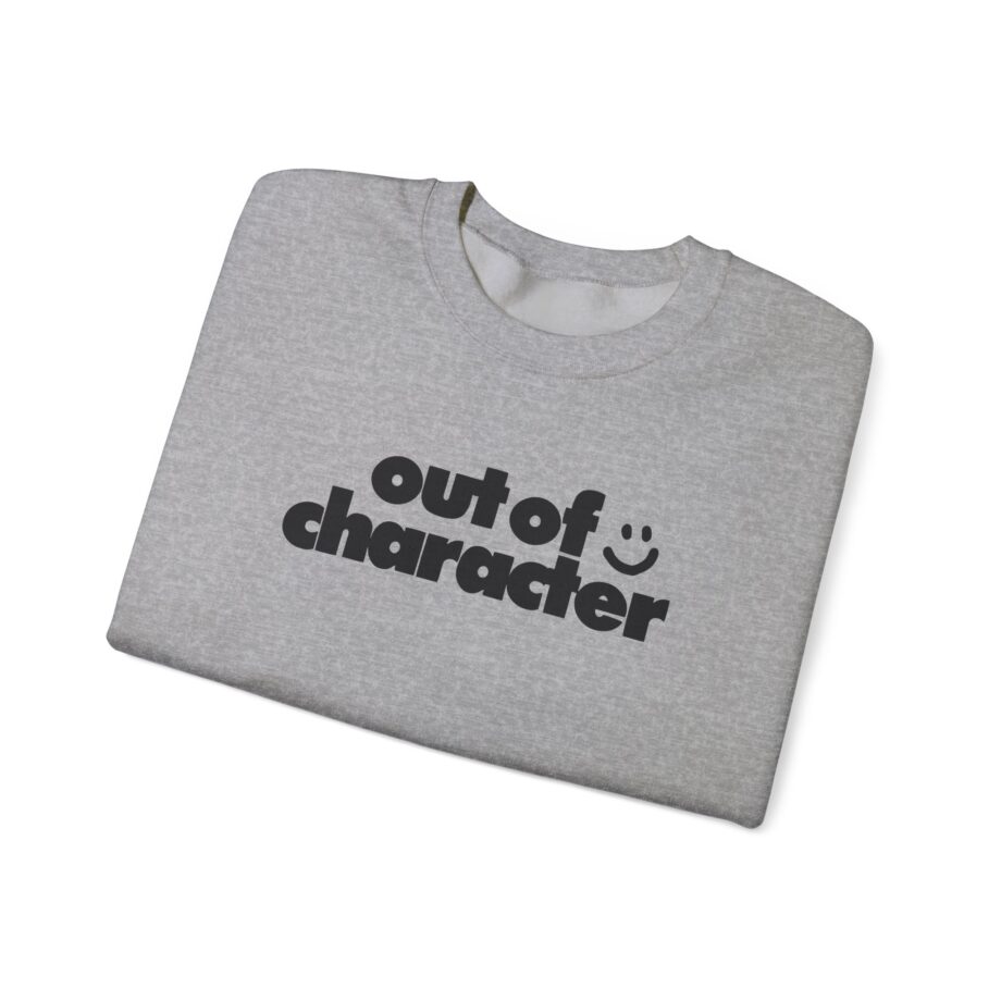Slushy Noobz Out of Character Unisex Heavy Blend Crewneck Sweatshirt