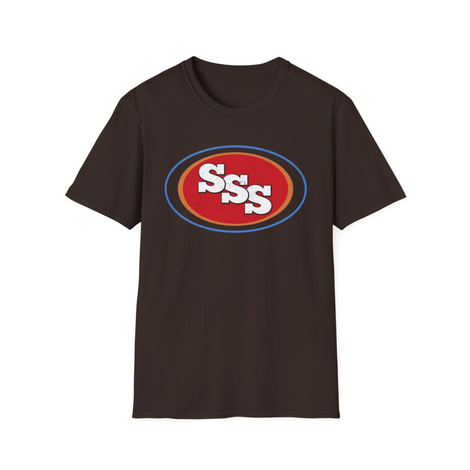 Seasick Steve Sss Oval Acid Unisex Softstyle T-Shirt