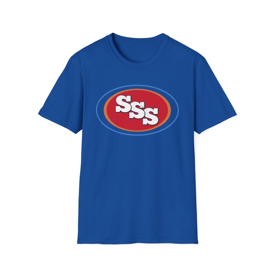 Seasick Steve Sss Oval Acid Unisex Softstyle T-Shirt