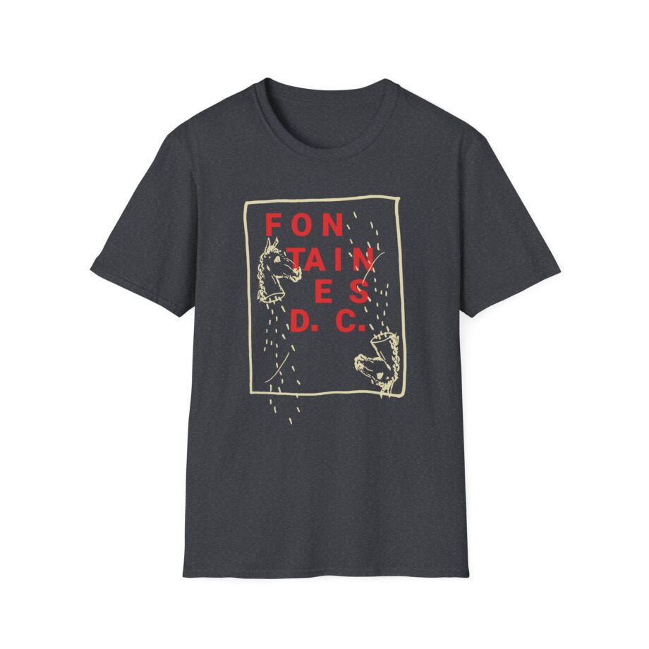 Fontaines Horse Head Unisex Softstyle T-Shirt