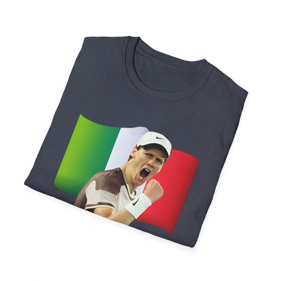 Jannik Sinner Italian Tennis Star Fan Unisex Softstyle T-Shirt