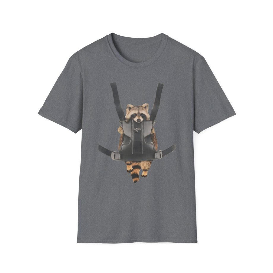 William Osman Raccoon Unisex Softstyle T-Shirt