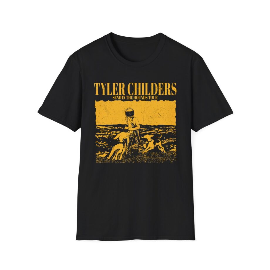 Tyler Childers Grey Hounds Tour Unisex Softstyle T-shirt