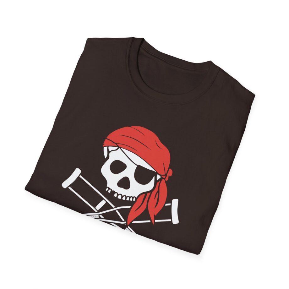 Jackass Skull and Crutches Unisex Softstyle T-Shirt