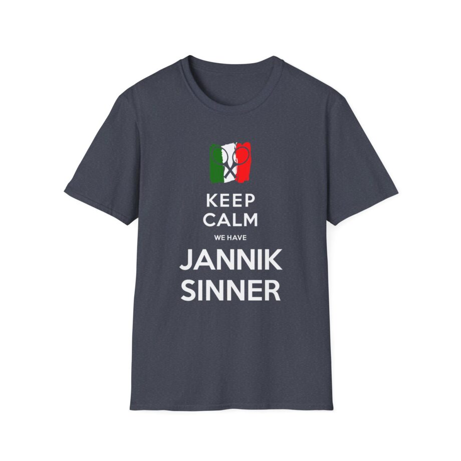 Jannik Sinner Keep Calm We Have  Unisex Softstyle T-Shirt