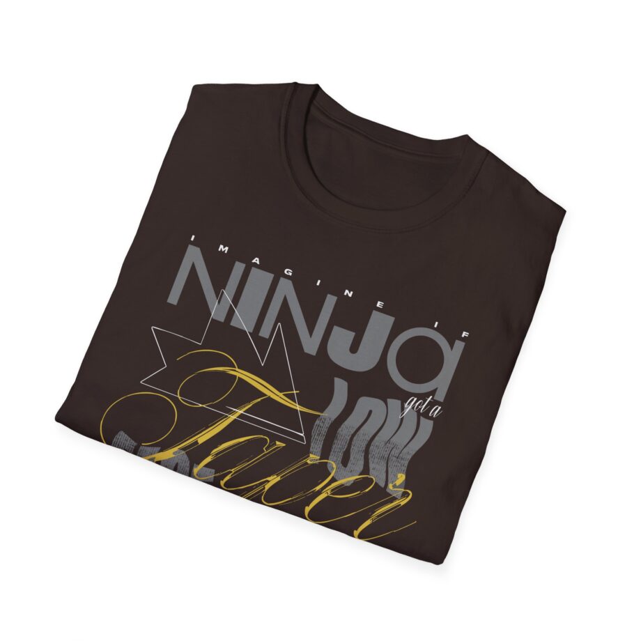 Ninja  Low Taper Fade Unisex Softstyle T-shirt