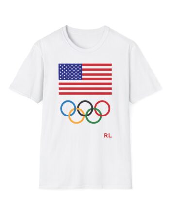Nina Dobrev Polo Falph Lauren Team Usa Unisex Softstyle T-shirt