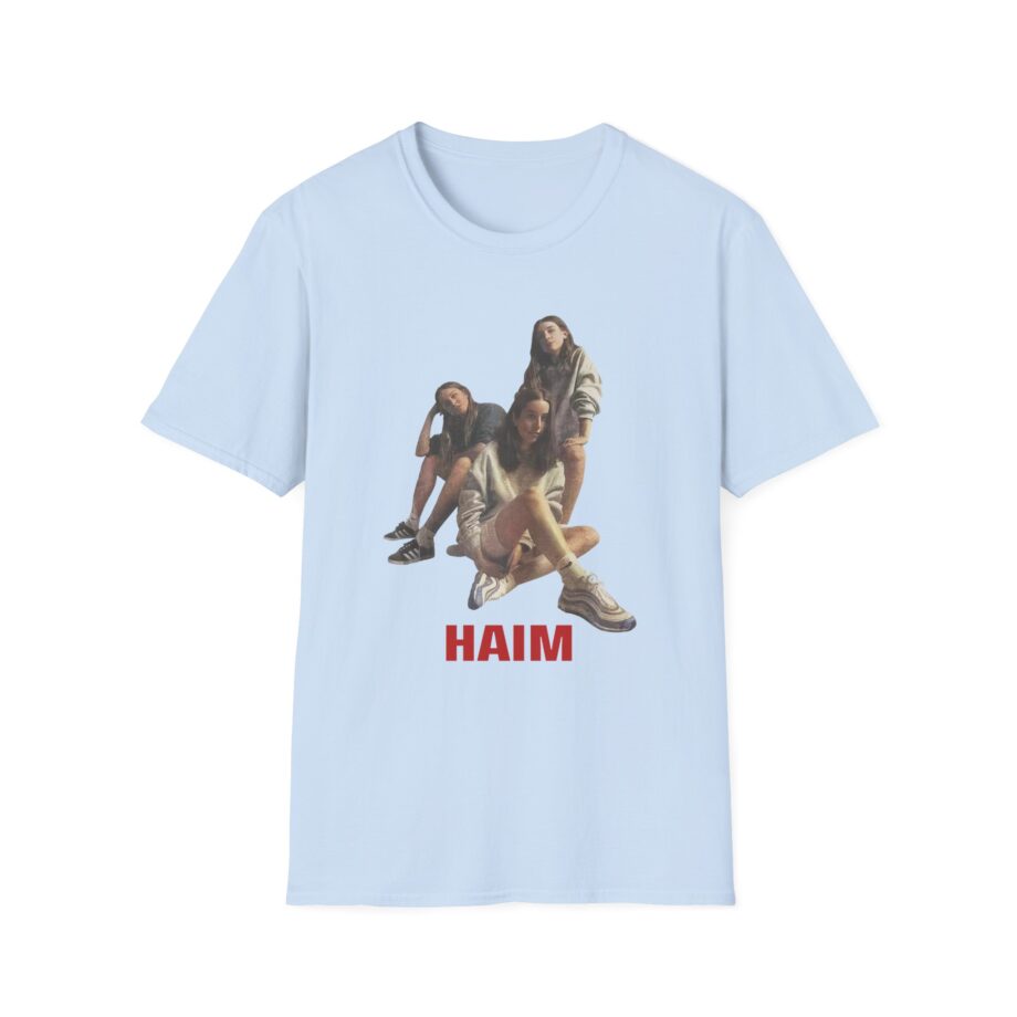 Haim Concert From the Year They Played Unisex Softstyle T-shirt