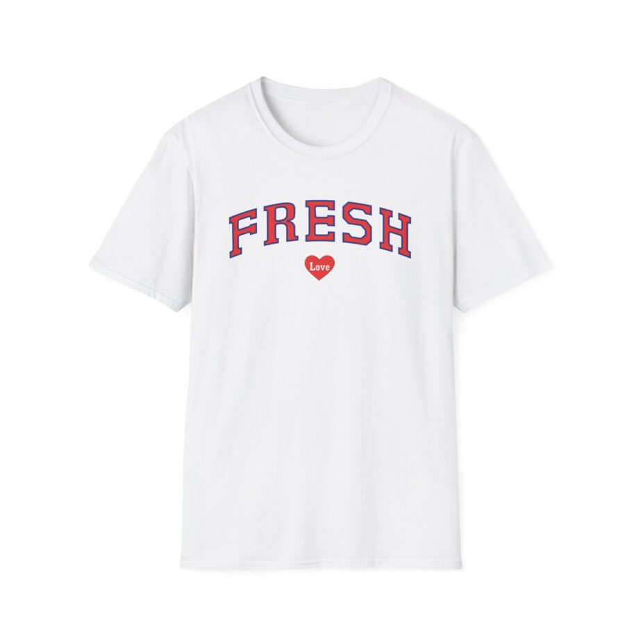 Fresh Love Heart Unisex Softstyle T-Shirt