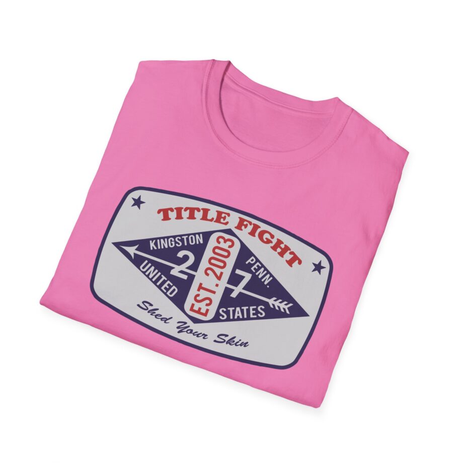 Title Fight Diamond  Unisex Softstyle T-Shirt