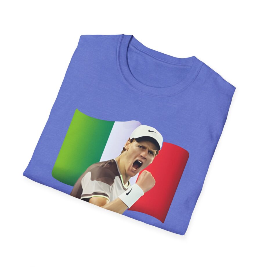 Jannik Sinner Italian Tennis Star Fan Unisex Softstyle T-Shirt