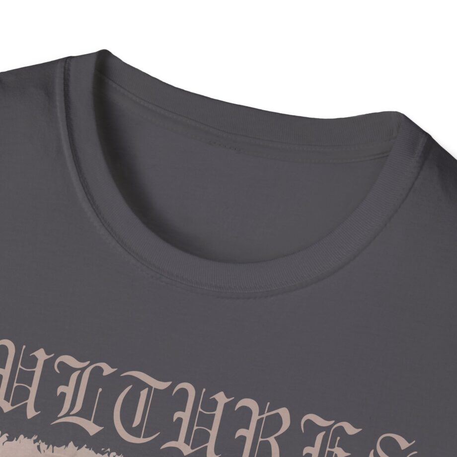 Vultures Graphic Unisex Softstyle T-Shirt - Edgy Vintage Art Tee