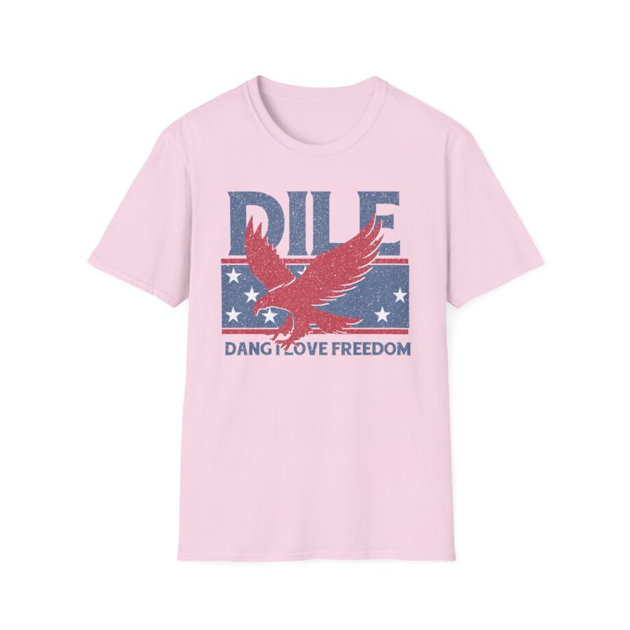 Sadie Crowell Dilf Dang I Love Freedom Unisex Softstyle T-shirt