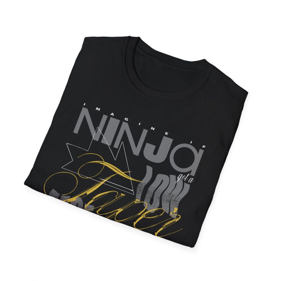 Ninja  Low Taper Fade Unisex Softstyle T-shirt