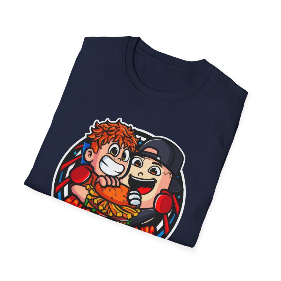 Burger Pommes eierkopf unisex softstyle t-shirt
