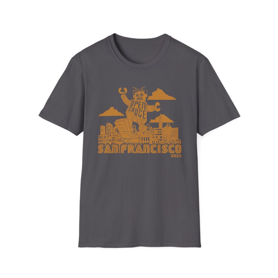 William Osman Open Sauce San Francisco Unisex Softstyle T-Shirt