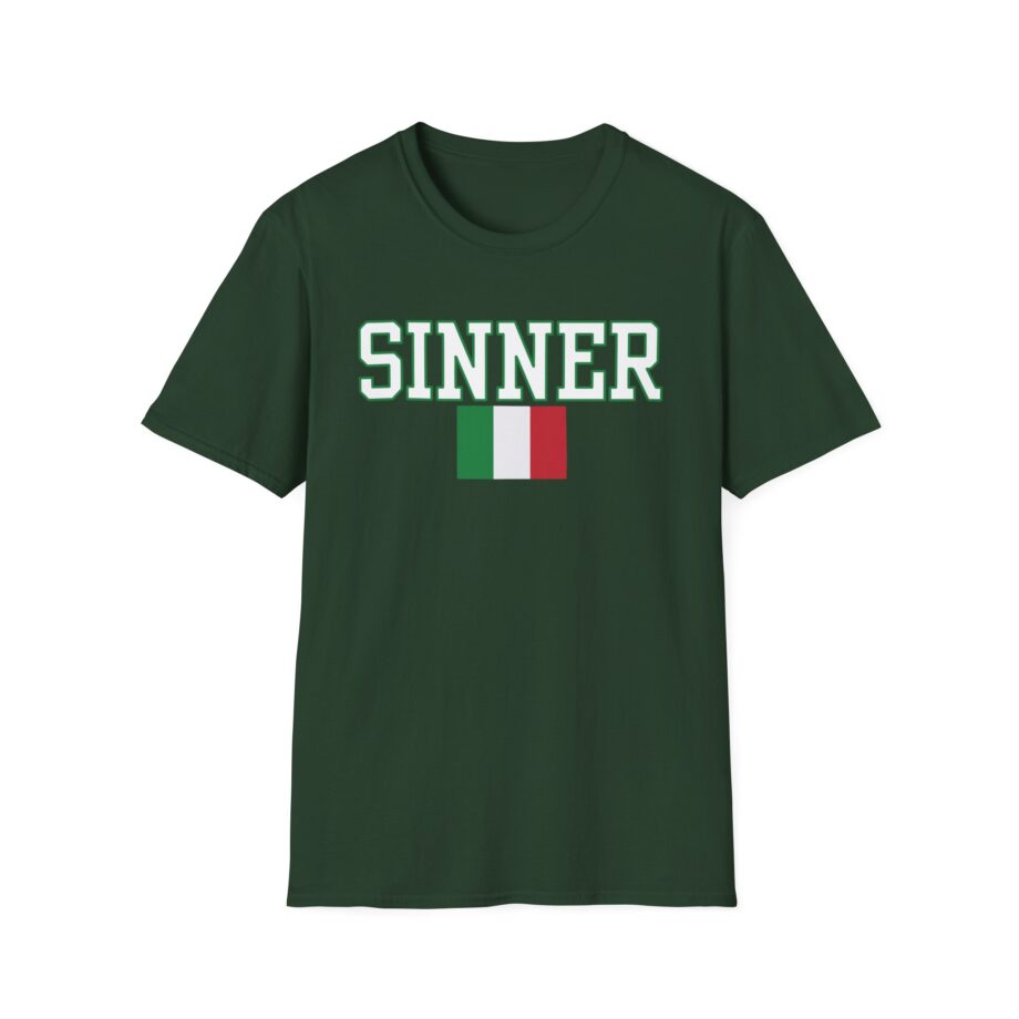 Jannik Sinner Unisex Softstyle T-Shirt