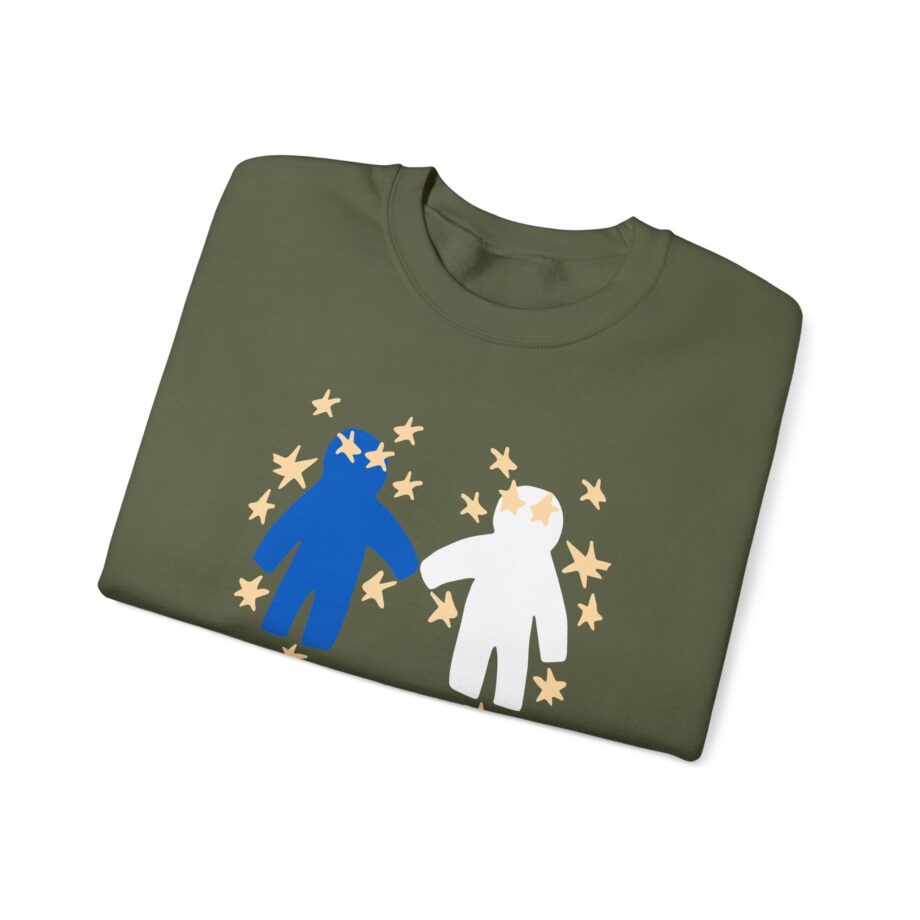 Slushy Noobz  Out Of Character Unisex Heavy Blend Crewneck Sweatshirt