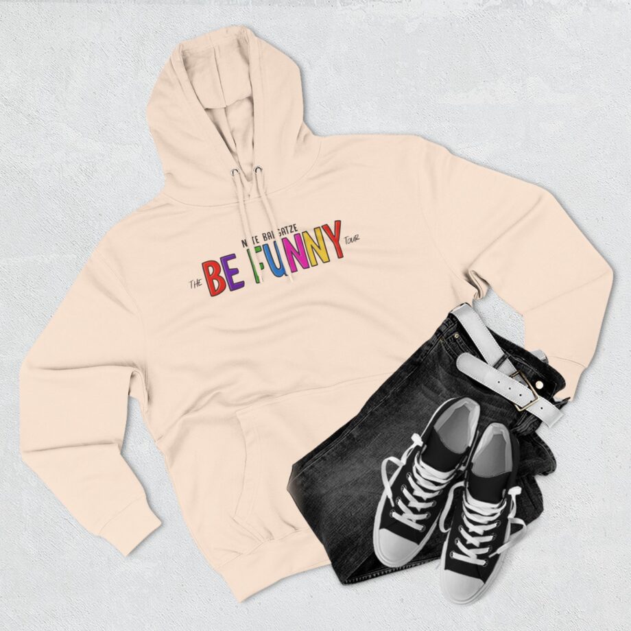 Nate Bargatze the Be Funny Tour Three-panel Fleece Hoodie