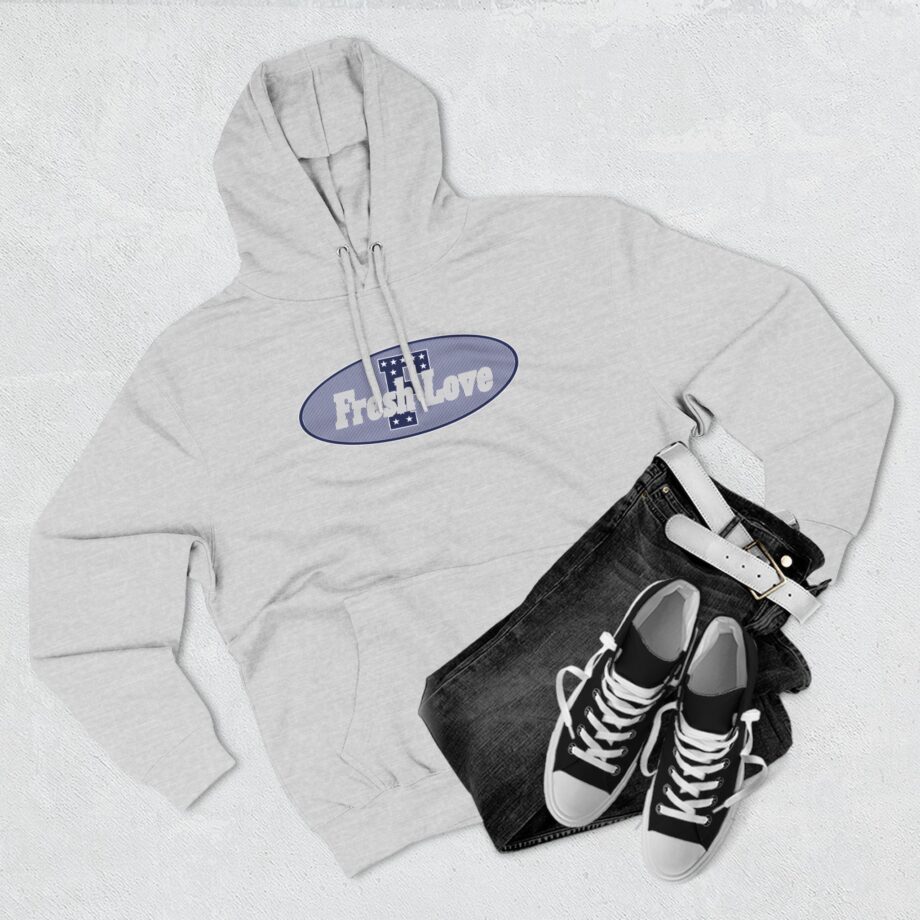 Fresh Love Three Panel Fleece Hoodie