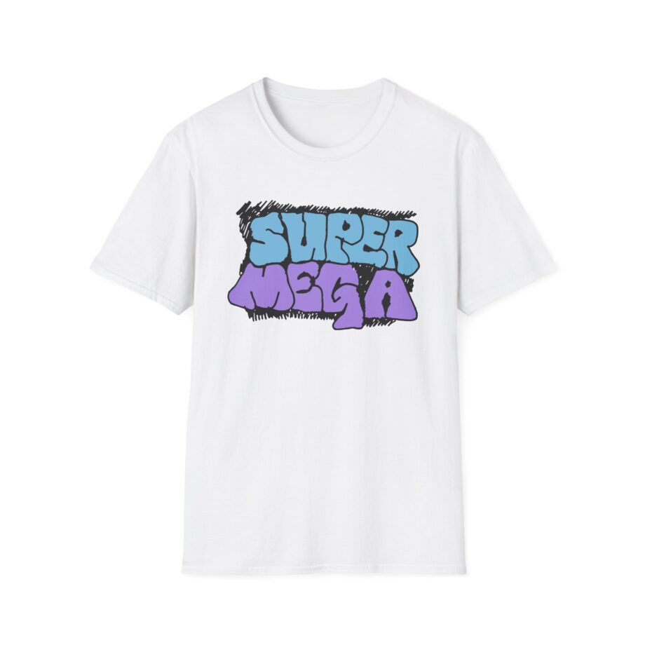Supermega Funny Brothers Doodle  Unisex Softstyle T-shirt