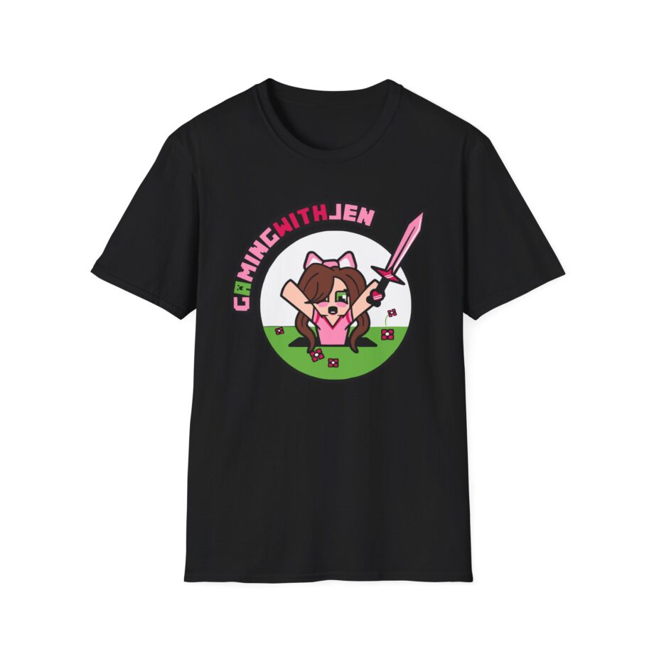 Popularmmos Gaming With Jen Unisex Softstyle T-shirt