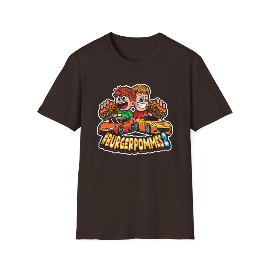 Burger Pommes  Unisex Softstyle T-Shirt
