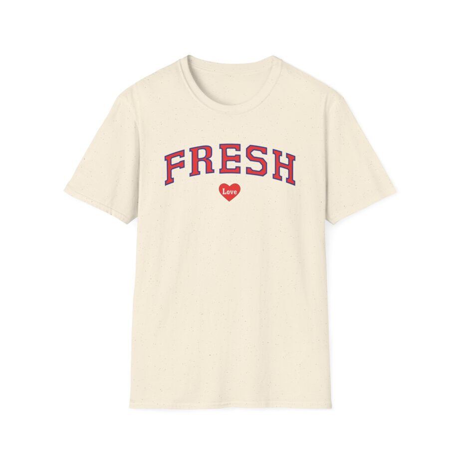 Fresh Love Heart Unisex Softstyle T-Shirt