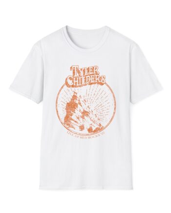 Tyler Childers Natural Red Rocks Unisex Softstyle T-shirt