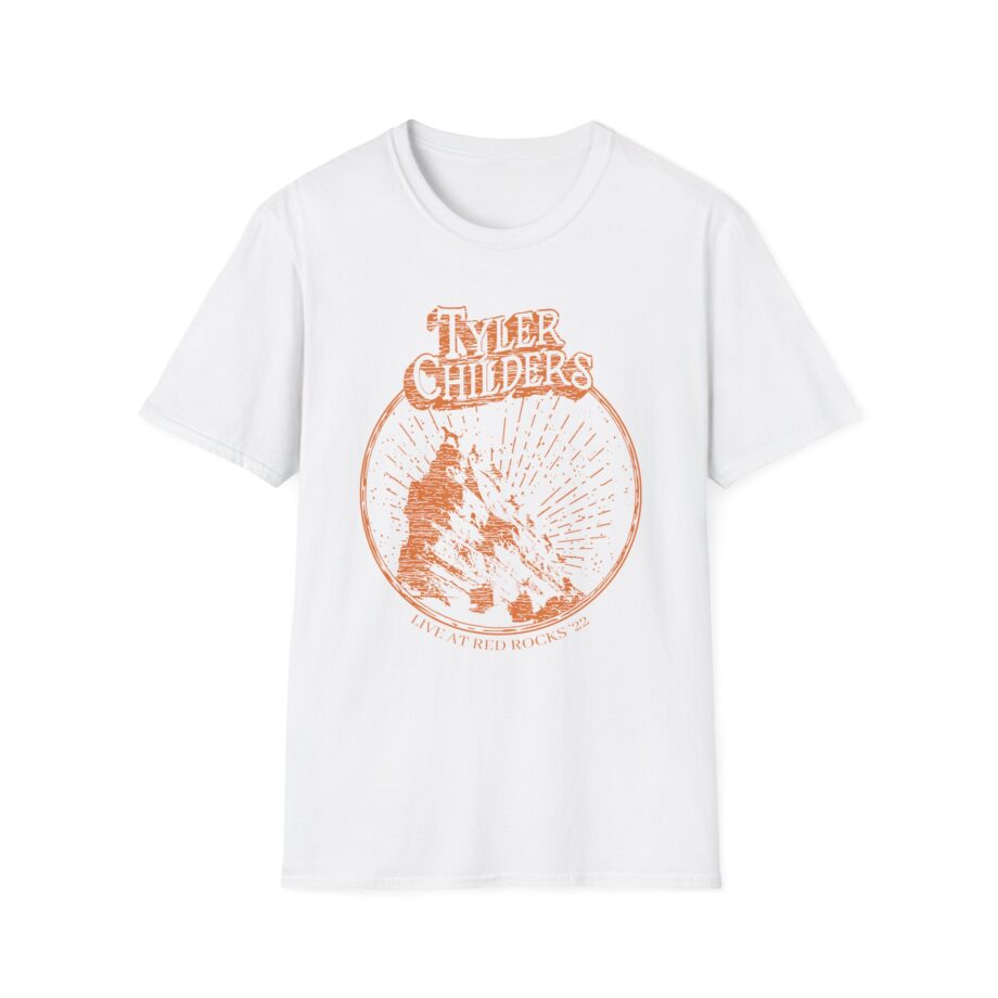 Tyler Childers Natural Red Rocks Unisex Softstyle T-shirt