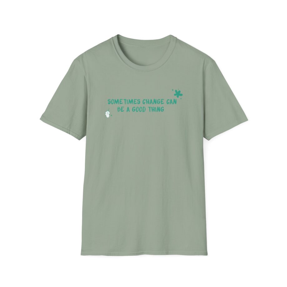 Heartstopper Sometimes Change Can Be a Good Thing Unisex Softstyle T-Shirt
