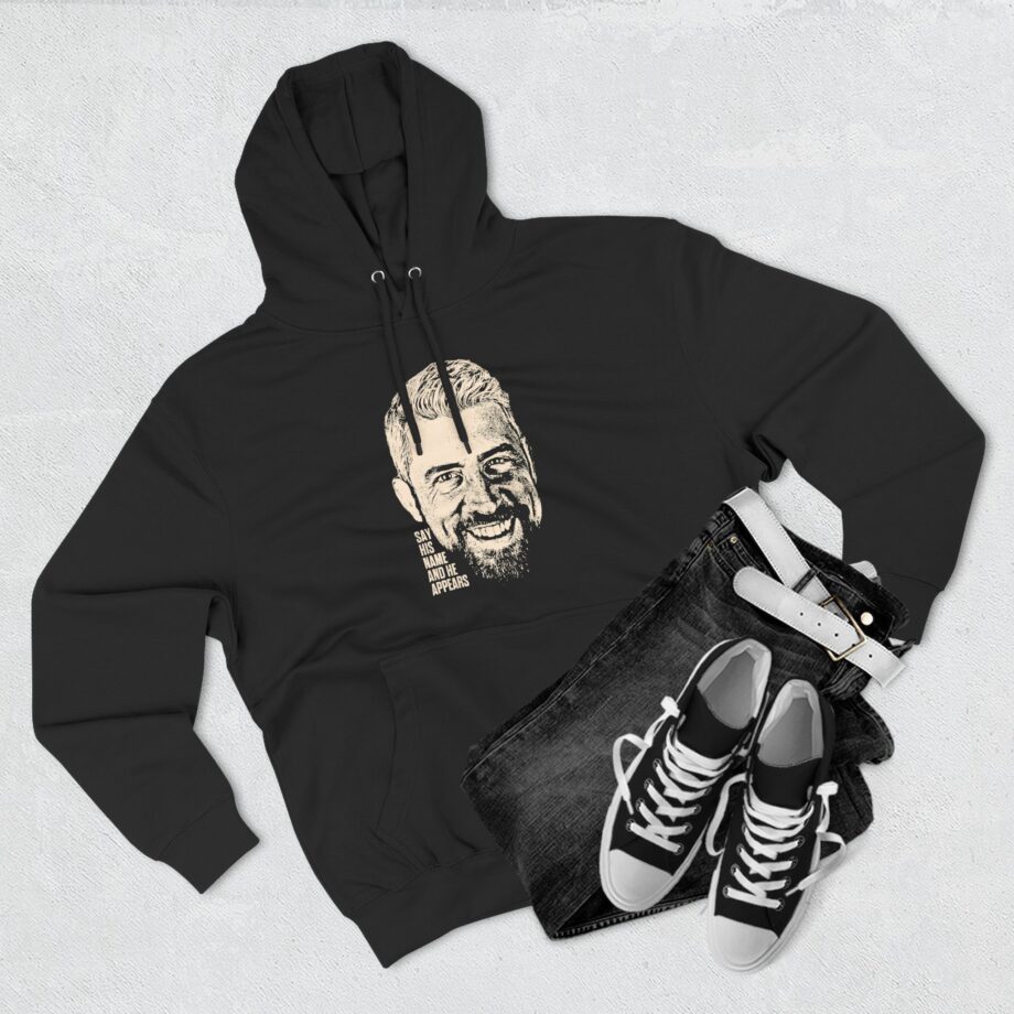 Joe Hendry Say His Name and He Appears Three-Panel Fleece Hoodie