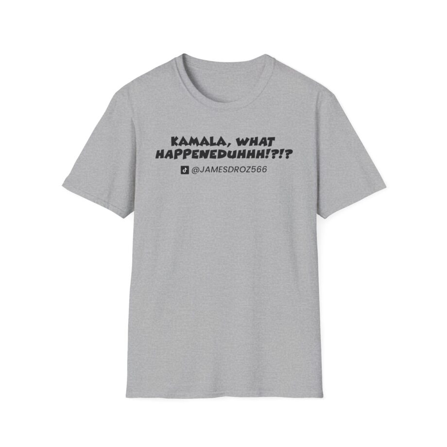 James Droz What Happeneduhhh Unisex Softstyle T-shirt