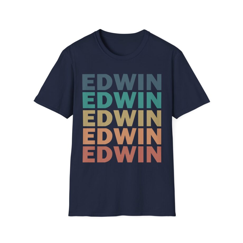 Edwin Rosen Retro Unisex Softstyle T-shirt
