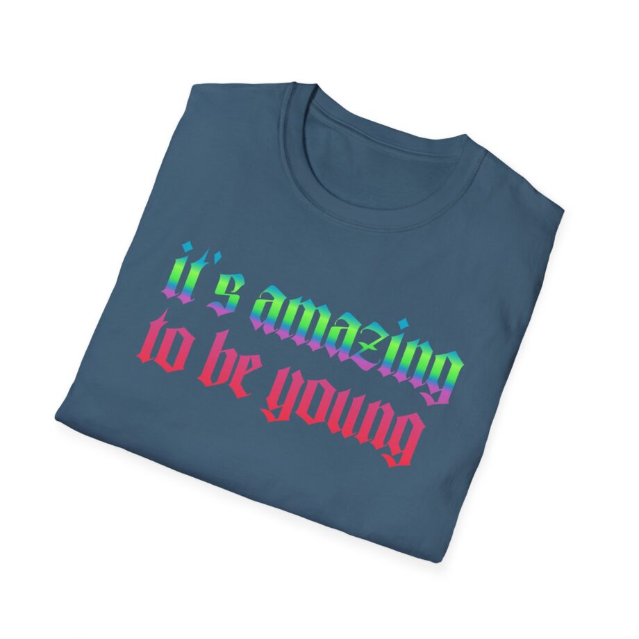 Fontaines It's Amazing To Be Young  Unisex Softstyle T-Shirt