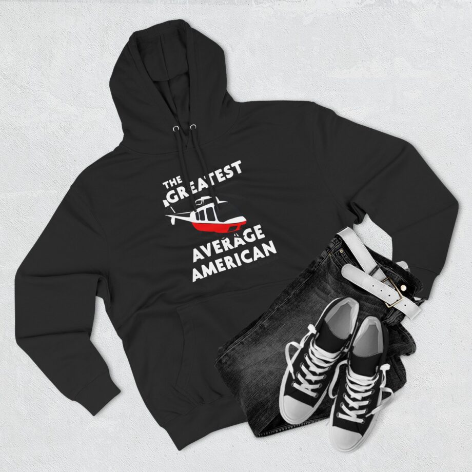The Greatest Average American Nate Bargatze Three-panel Fleece Hoodie